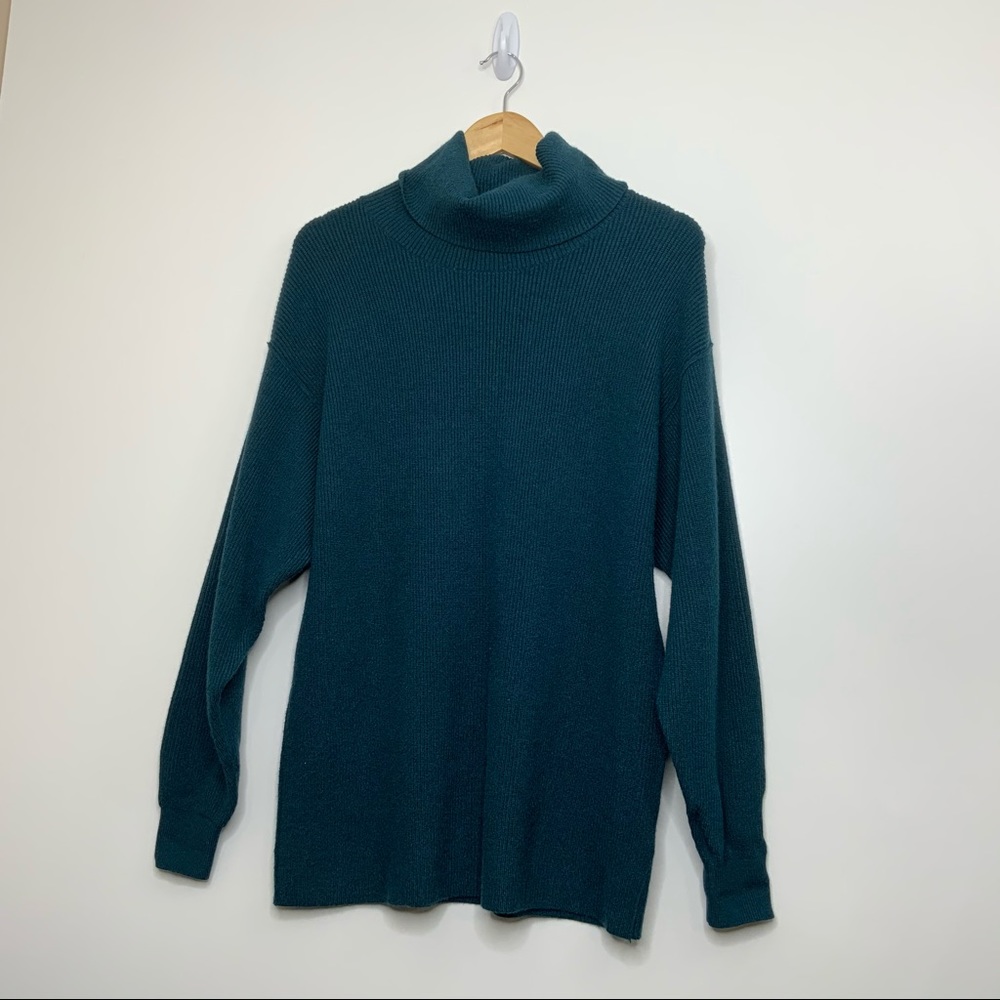 Free People Kitty Thermal Top (Deep Jade) XS
